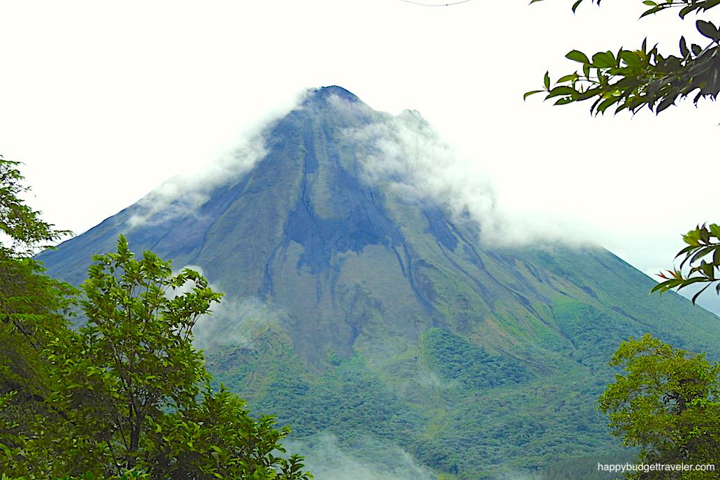 Picture of Arenal Volcano as seen from the Observation Platform of the Sky-Tram