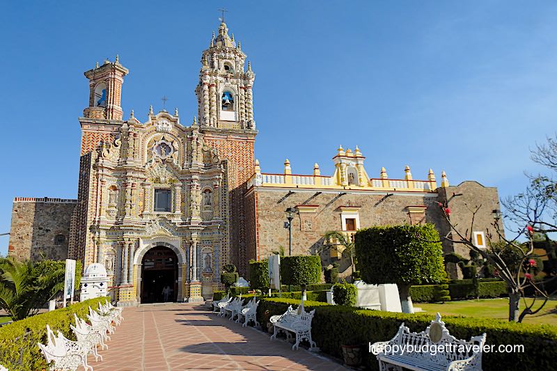 Church of San Francisco Acatepec, Cholula, Puebla-Mexico