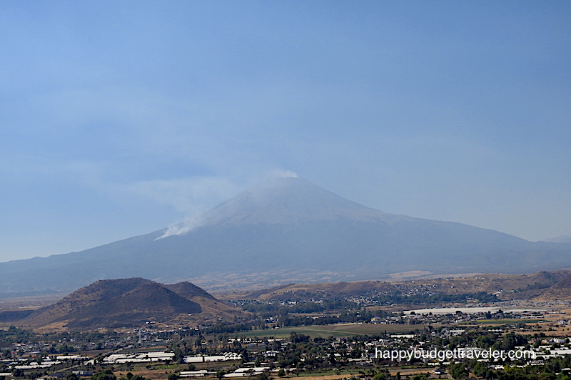 Popocatépetl volcano, Atlixco-Cholula-Mexico