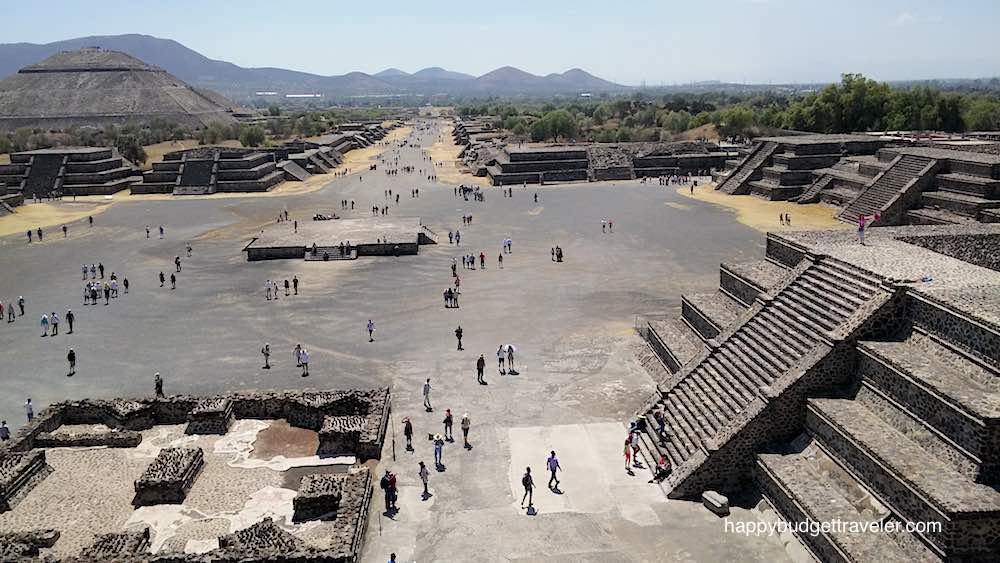 Street of the dead, Teotihuacan, Mexico