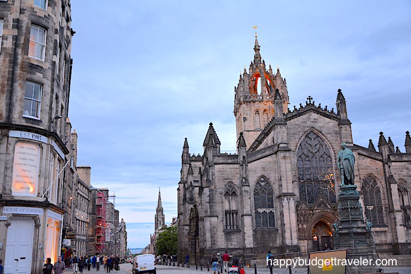 St. Giles' Cathedral, Edinburgh-Scotland.