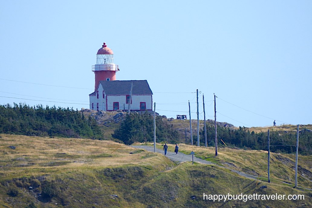 Lighthouse at Ferryland, Newfoundland.