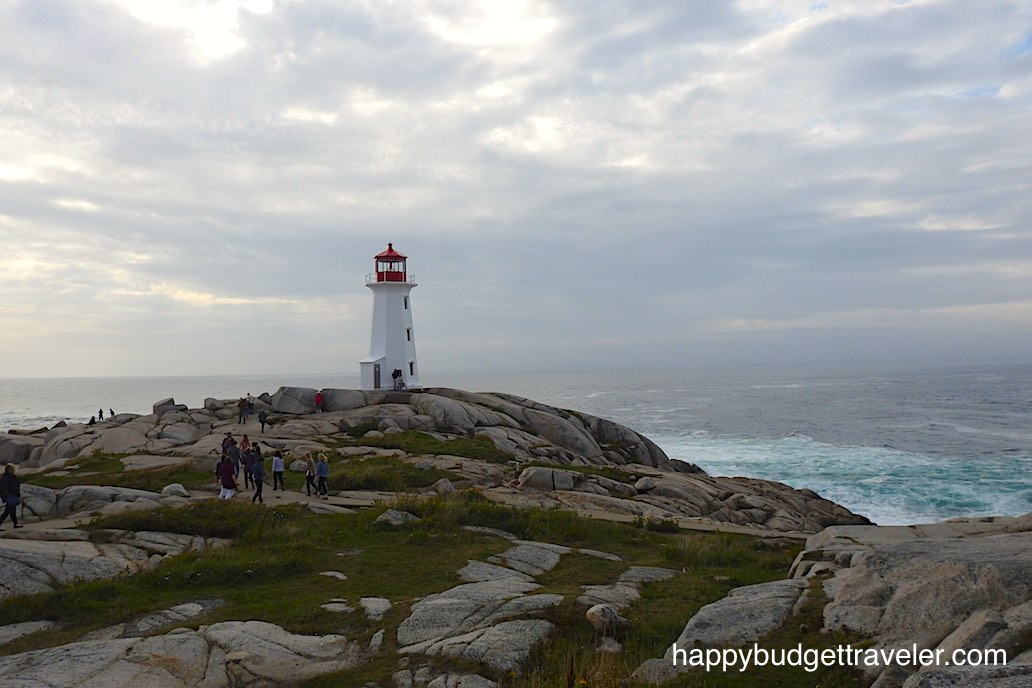 Lighthouse at Peggy's Cove, Nova Scotia.