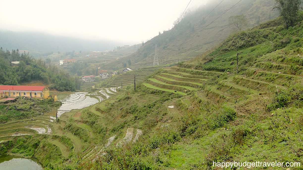 Picture of the Paddy terraces in Sa Pa, Vietnam