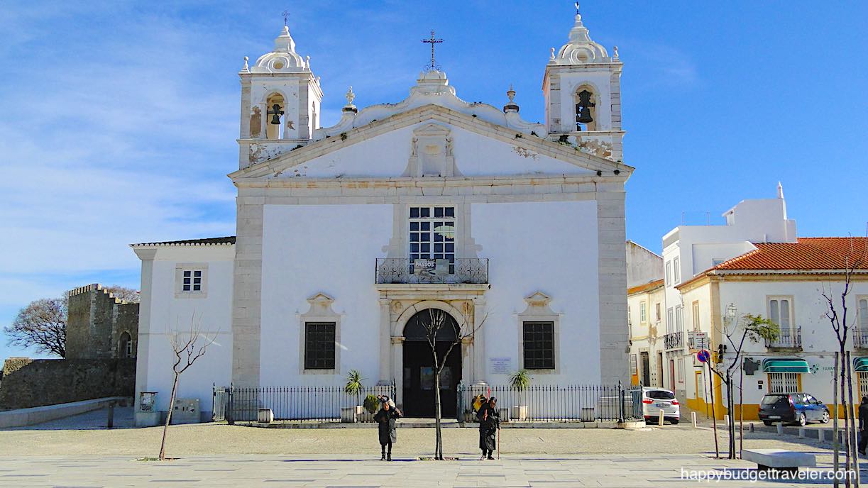 Picture of the Church of Saint Maria in Lagos, Algarve region-Portugal
