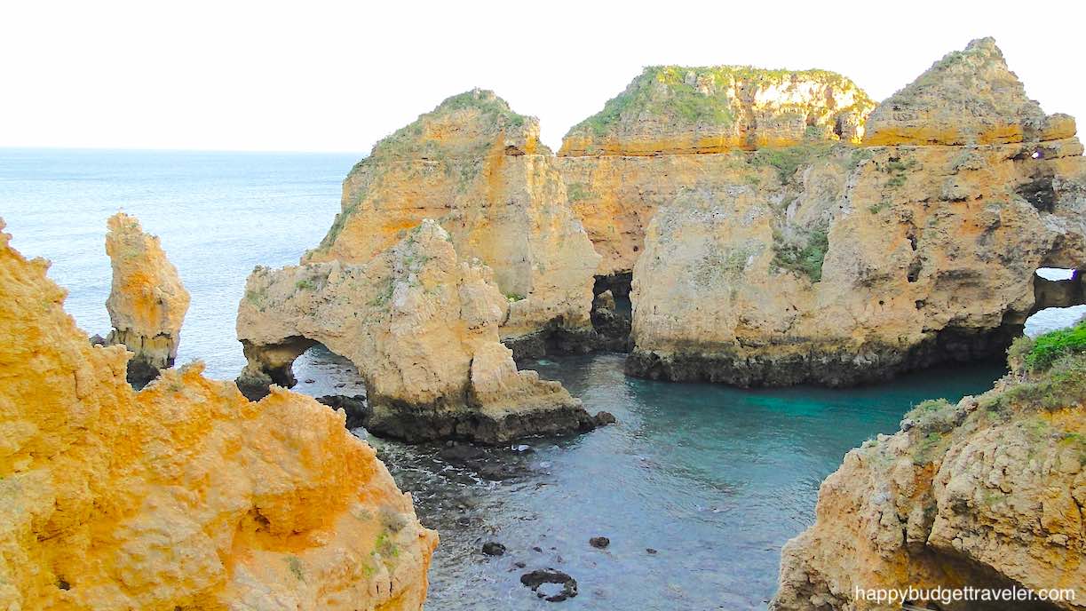 Picture of the cliffs at Ponta da Piedade, Lagos, Algarve region-Portugal