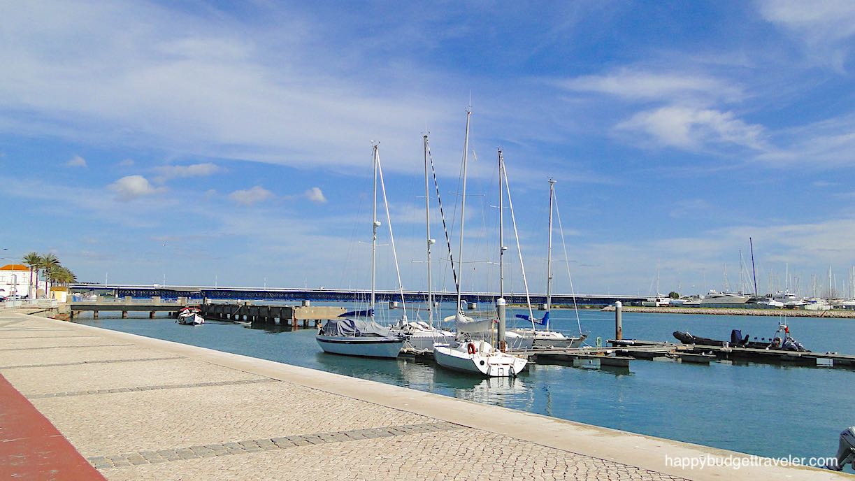 Picture of the marina in Portimao, Algarve region-Portugal