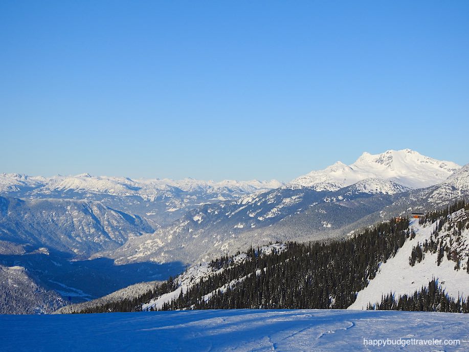 Picture from the top of Blackcomb mountain