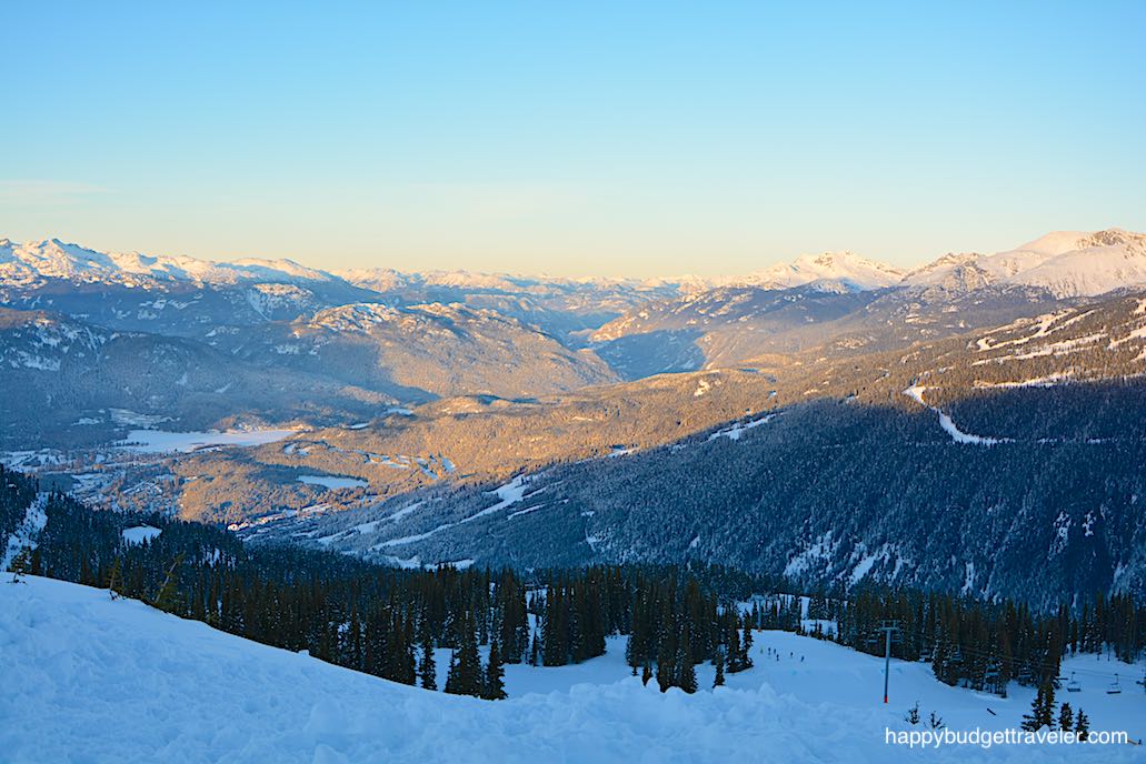 Picture of Whistler Valley and surrounding mountains