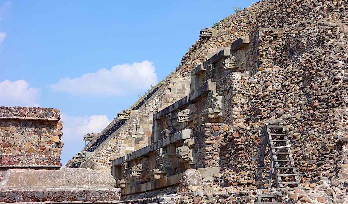 Picture of Temple of Quetzalcoatl, Teotihuacan, Mexico City