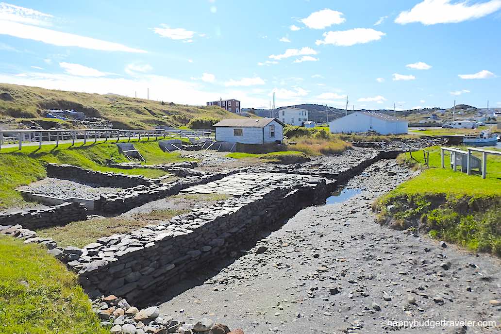 Picture of the archaeological site of the Colony of Avalon, Ferryland-Newfoundland