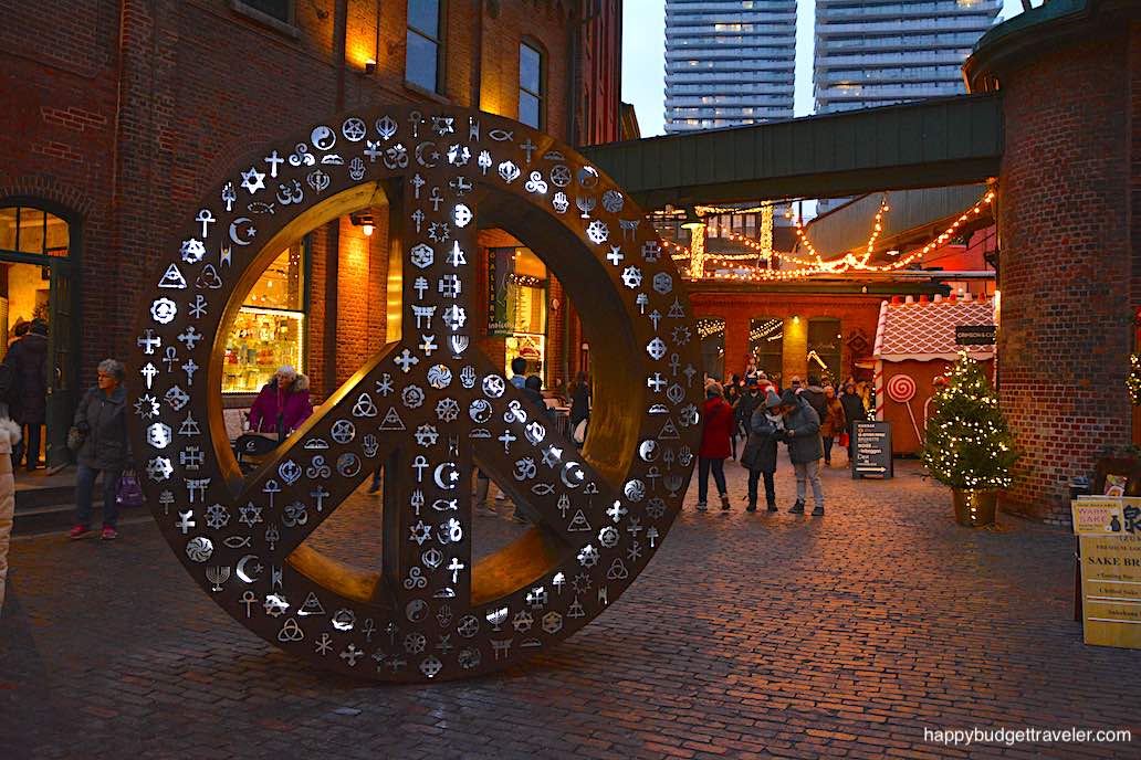Picture of the 3D Inter-faith Peace sign