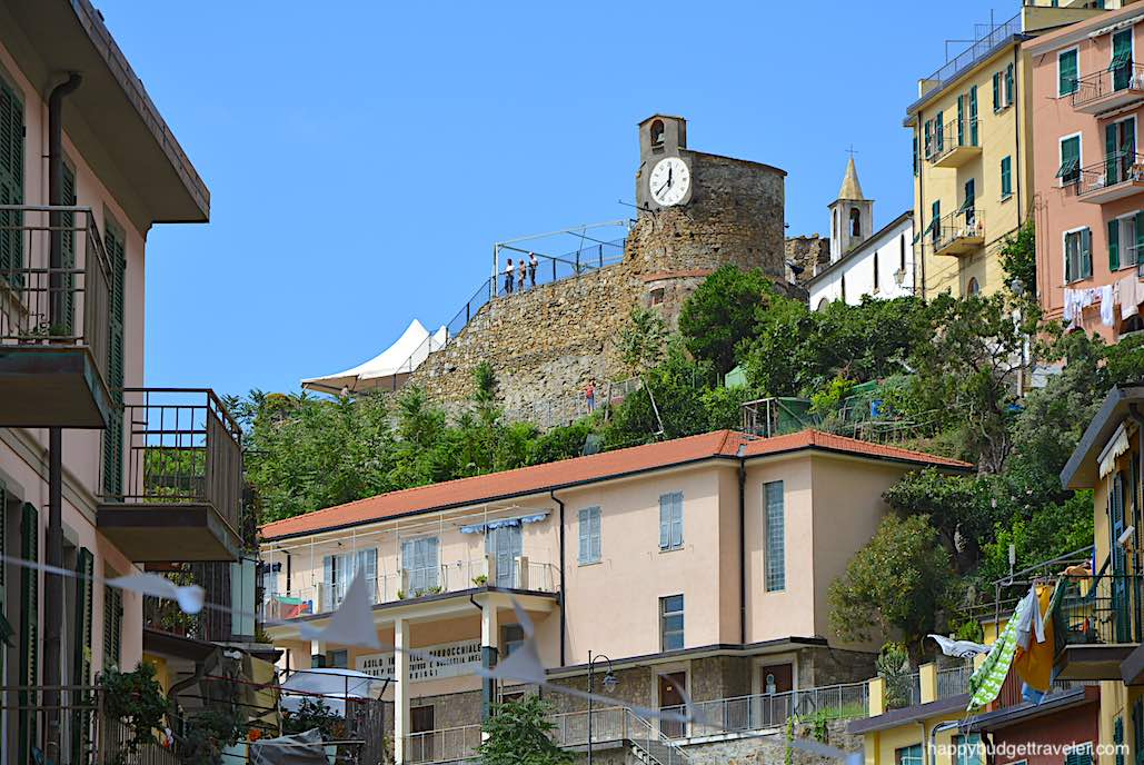 Picture of the Castle of Riomaggiore-Cinque Terre, Italy