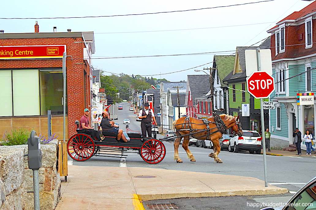 Picture of a Horse-carriage tour of Lunenburg town, Nova Scotia