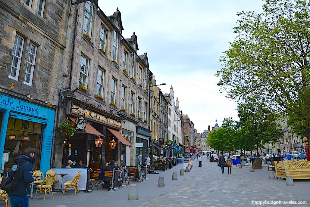 Picture of Grassmarket Square, Edinburgh-Scotland
