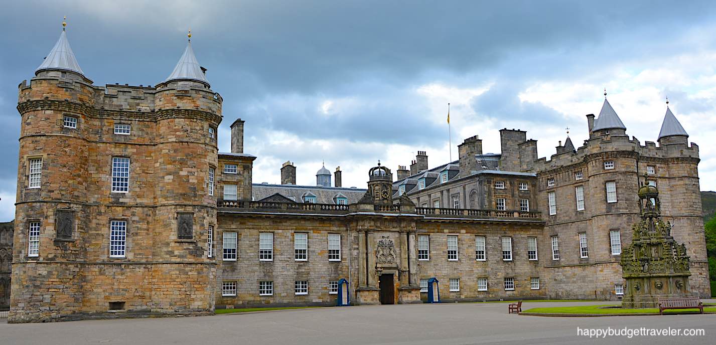 Picture of Holyrood Palace, Edinburgh-Scotland