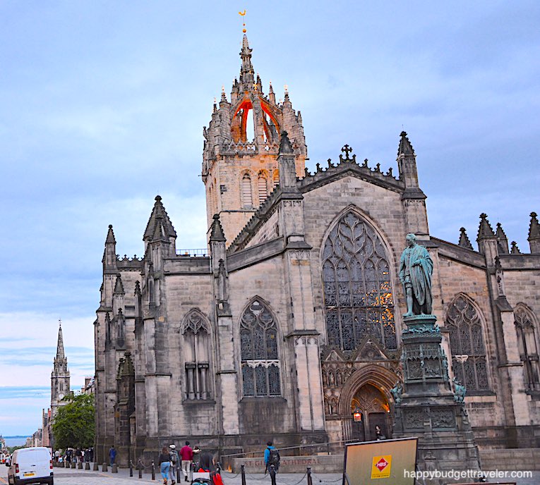 Picture of St. Giles' Cathedral, Edinburgh-Scotland