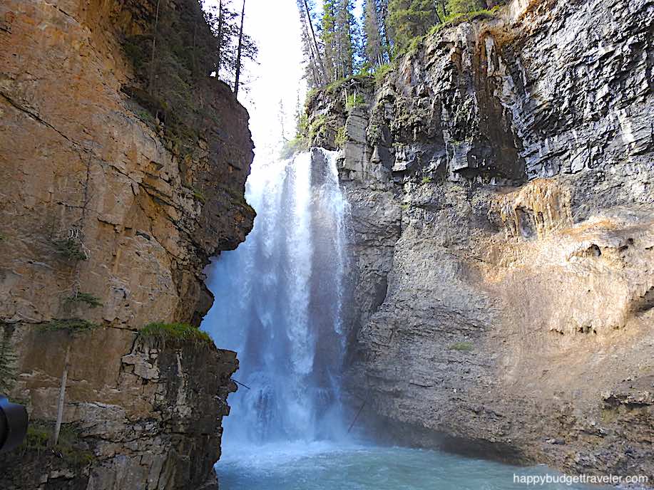 Picture of the Upper Falls, Johnston Canyon, Banff-Canada