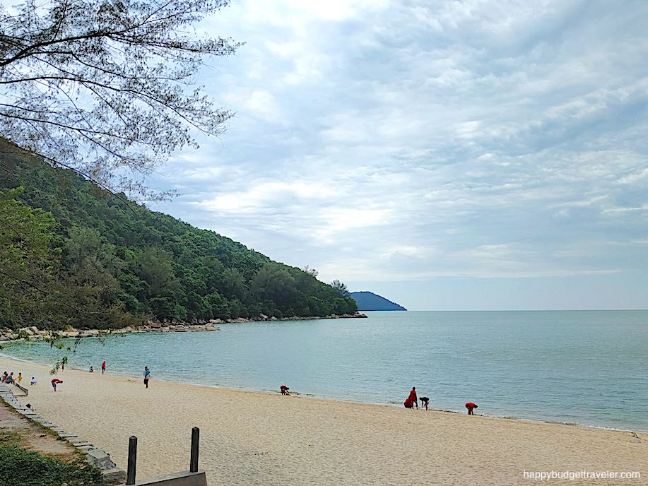 Picture of a pretty beach opposite Tropical Spice Garden, Penang Island, Malaysia