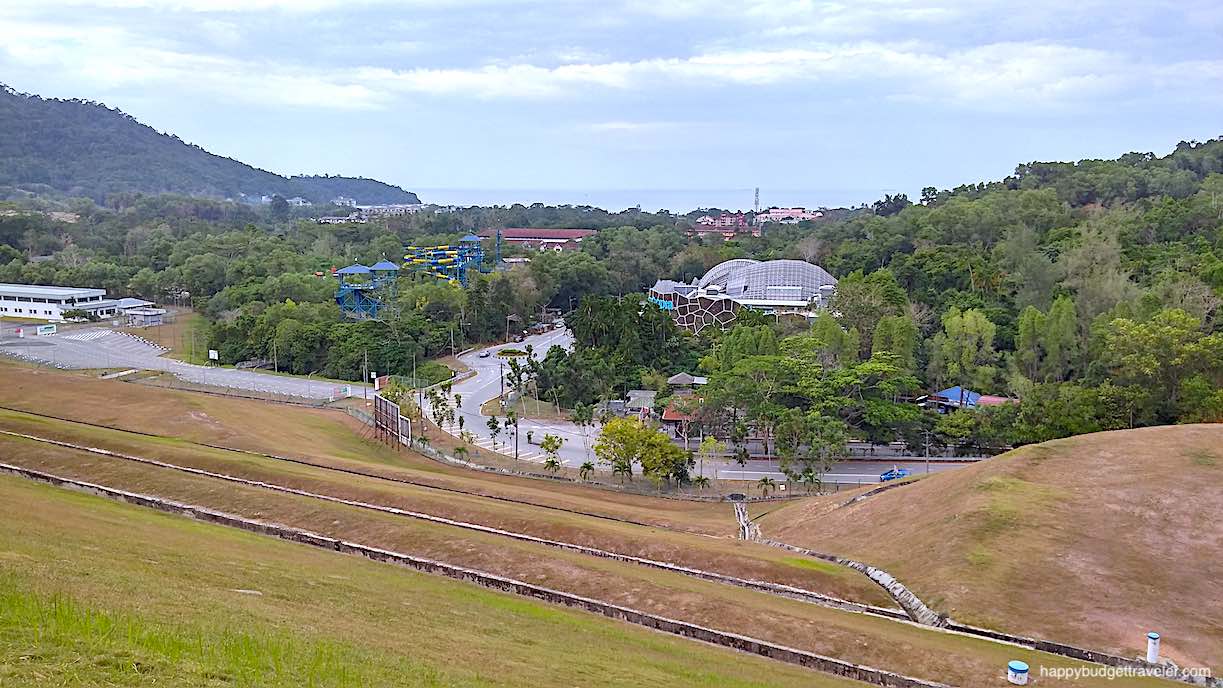 Picture of the view of the area in front of Teluk Bahang Dam is phenomenal