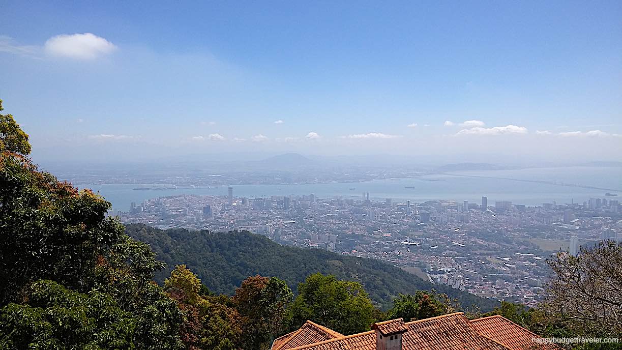 Picture of The city of George Town as seen from Penang Hill, Penang Island, Malaysia