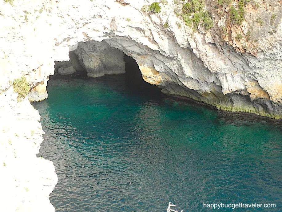 Picture of natural Sea Caves at Blue Grotto, Malta