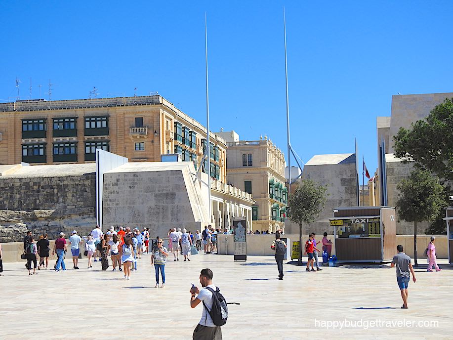 Picture of the City Gate, the Principal entrance to Valletta, Malta
