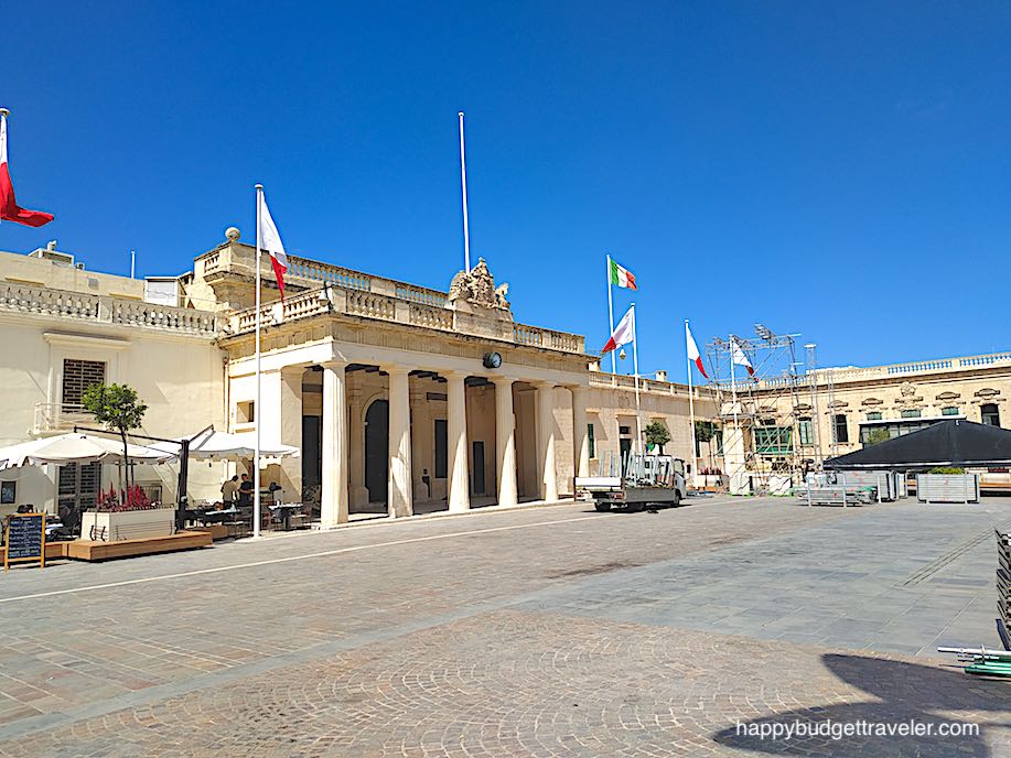 Picture of the Grandmaster's Palace, Valletta, Malta