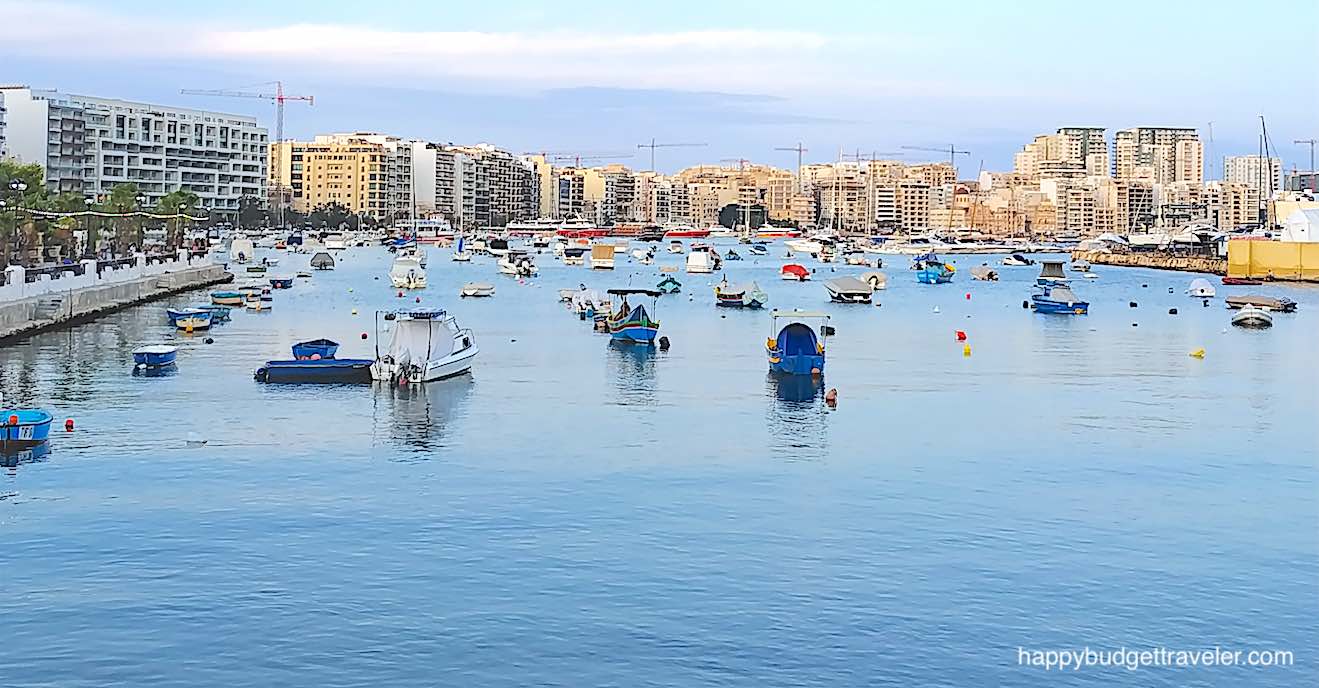 Picture of the Marina at Gzira,Malta