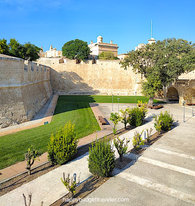 Picture of the Moat at Mdina Gate, Malta