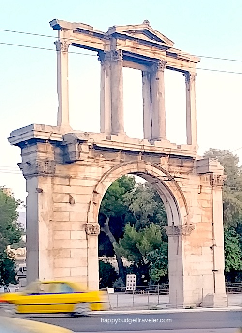 Picture of Hadrian's Arch. Athens, Greece