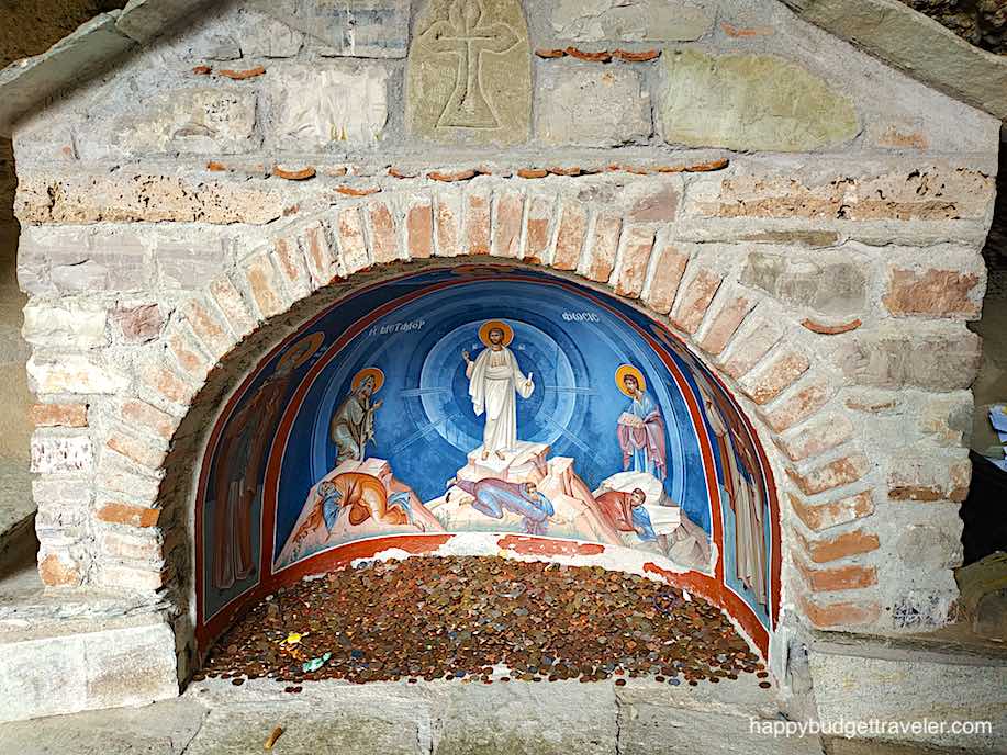 Picture of a Painting of Jesus-Great Meteoron monastery, Meteora, Kalabaka, Greece