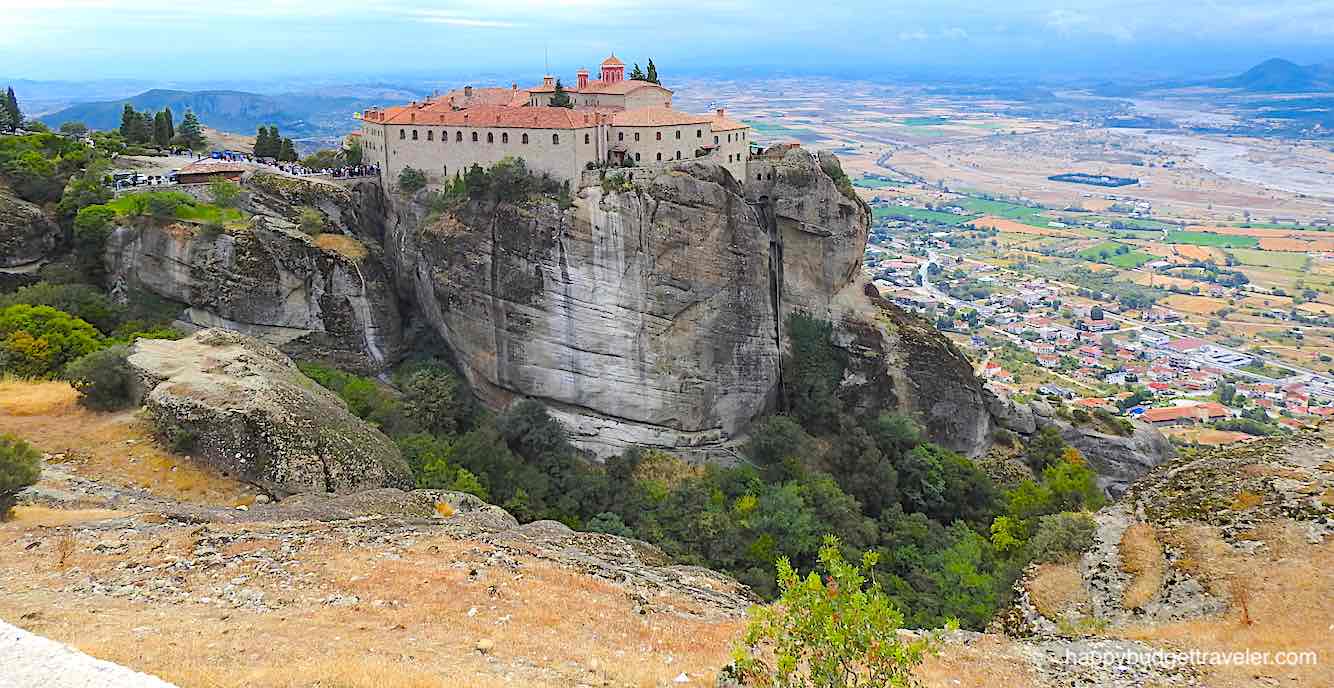 Picture of St. Stephen monastery, a convent (Nunnery). Meteora, Kalabaka, Greece
