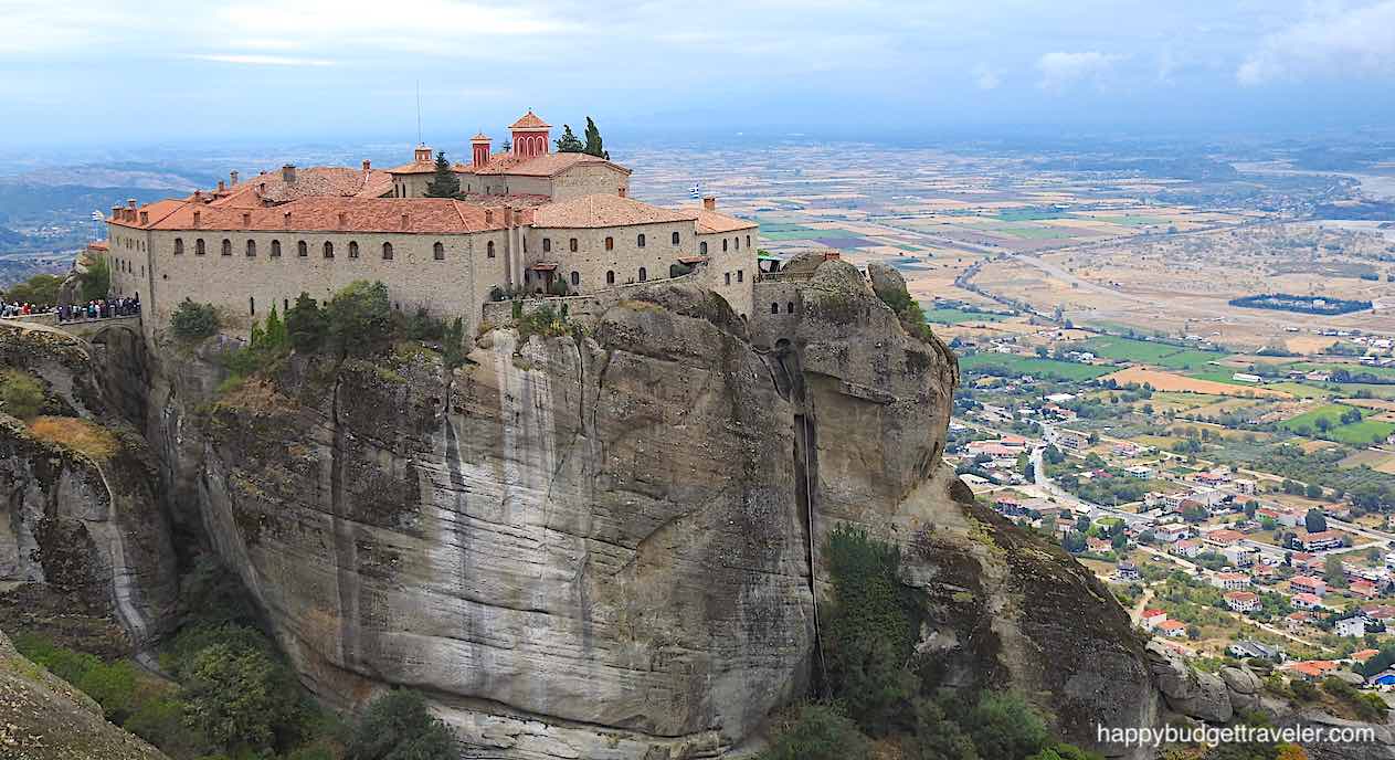 Picture of a close-up of St. Stephen monastery, Agios Stefanos. Meteora, Kalabaka, Greece