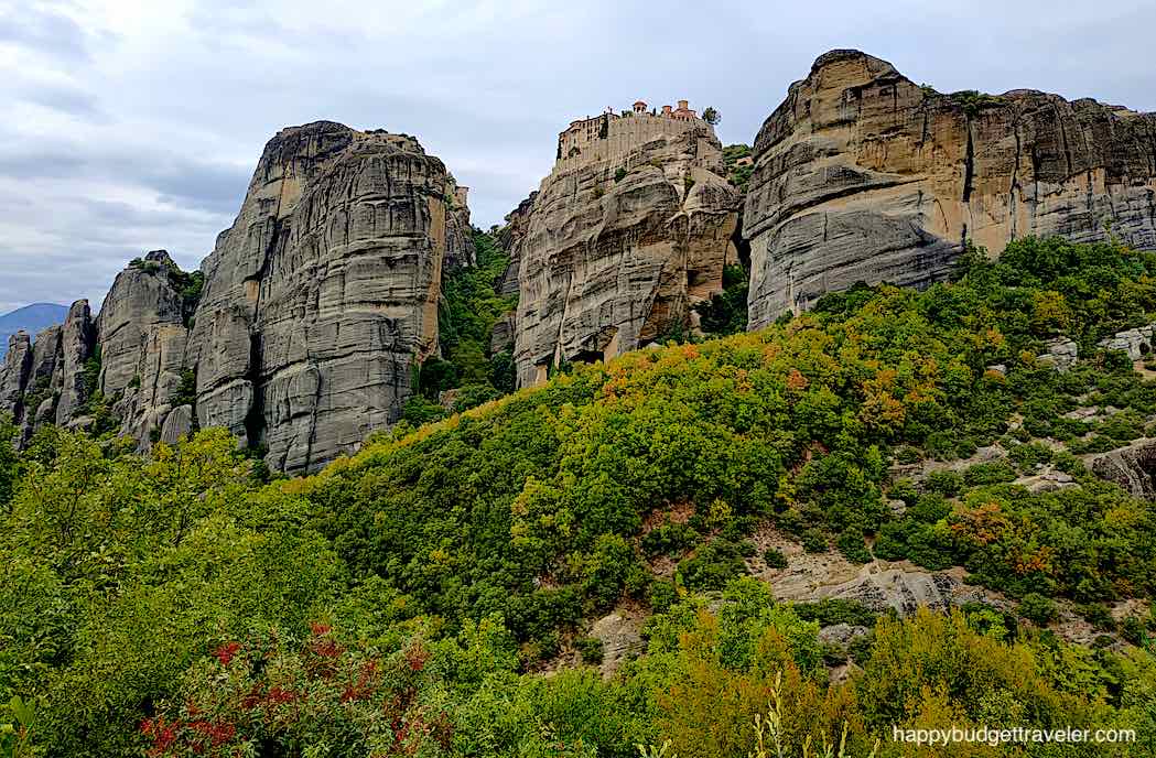 Picture of another angle of the Varlaam monastery. Meteora, Kalabaka, Greece