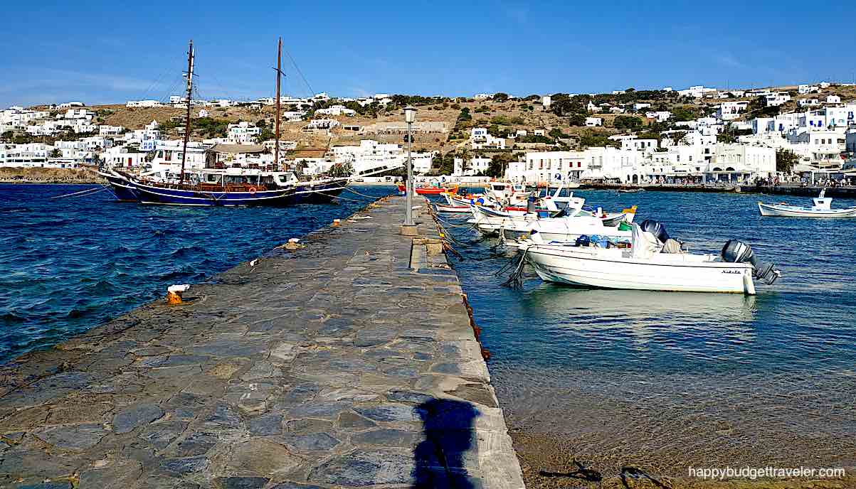 Picture of The Old Port marina, Mykonos