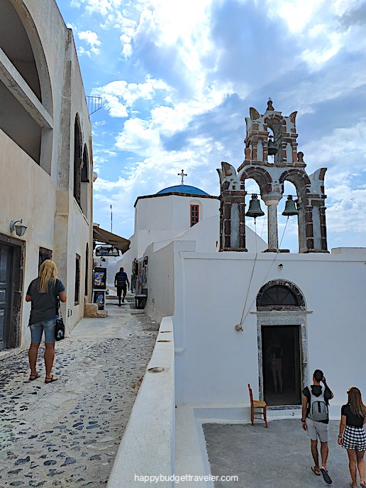 Picture of the Basilica of St. Nicholas, Pyrgos, Santorini