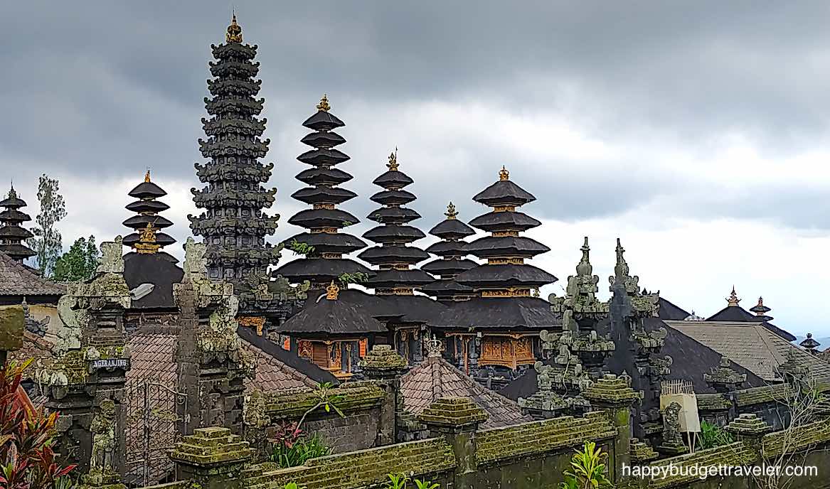 Picture of the Pagodas of the Besakih Temples, Mount Agung, Bali